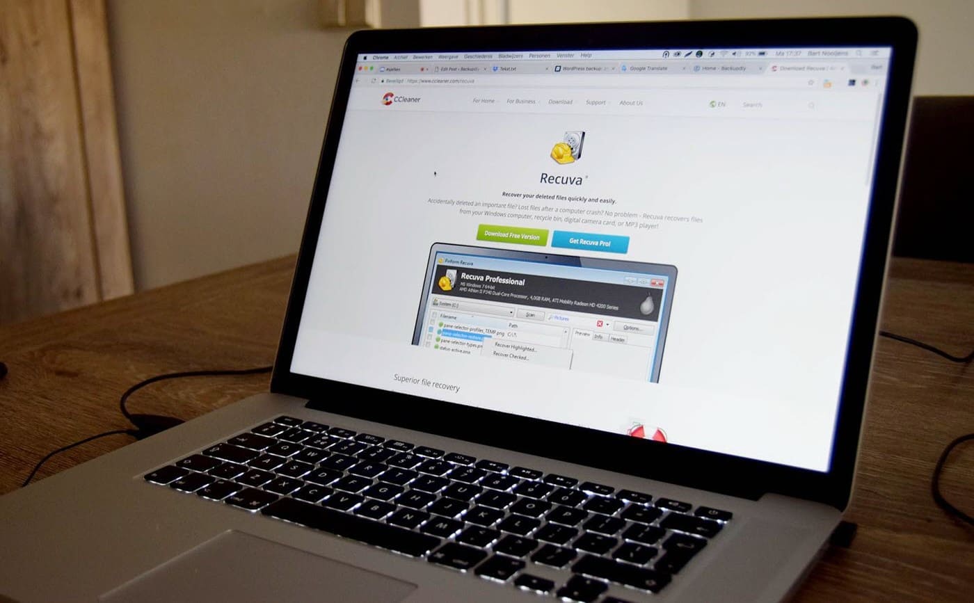 How to use Recuva to recover data on macOS