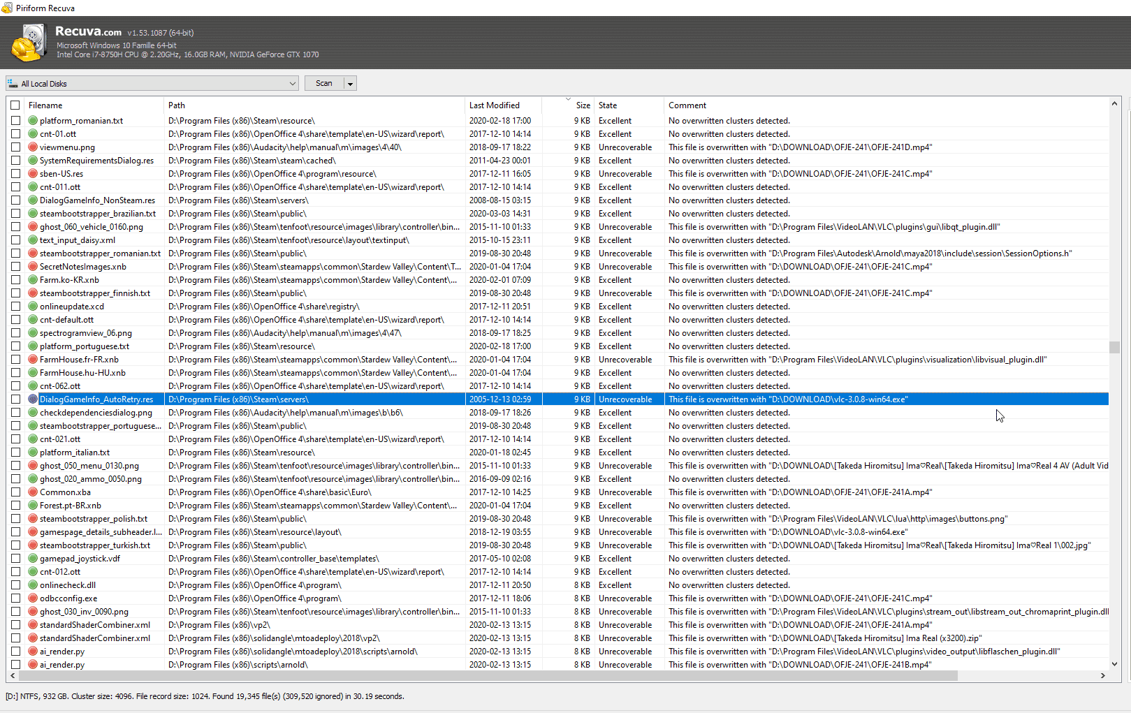 Recuva: How to recover data from a non-working computer