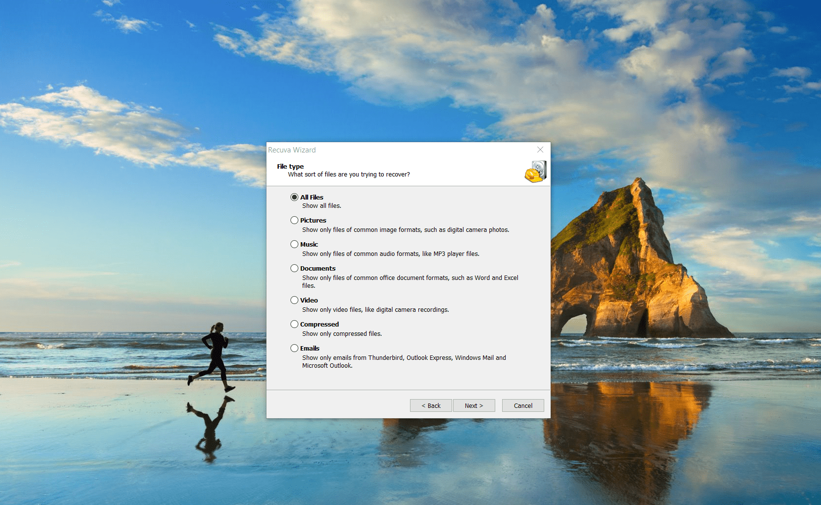 How to recover data after a system crash using Recuva